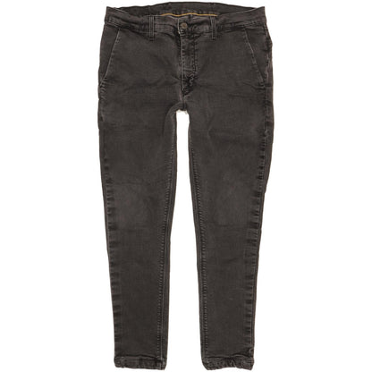 Levi's Men Black Skinny Slim Stretch Jeans W36 L28