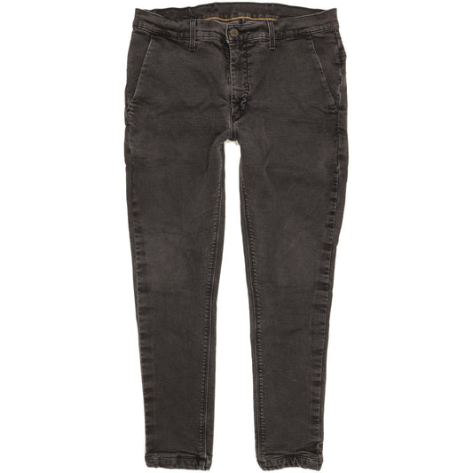 Levi's Men Black Skinny Slim Stretch Jeans W36 L28