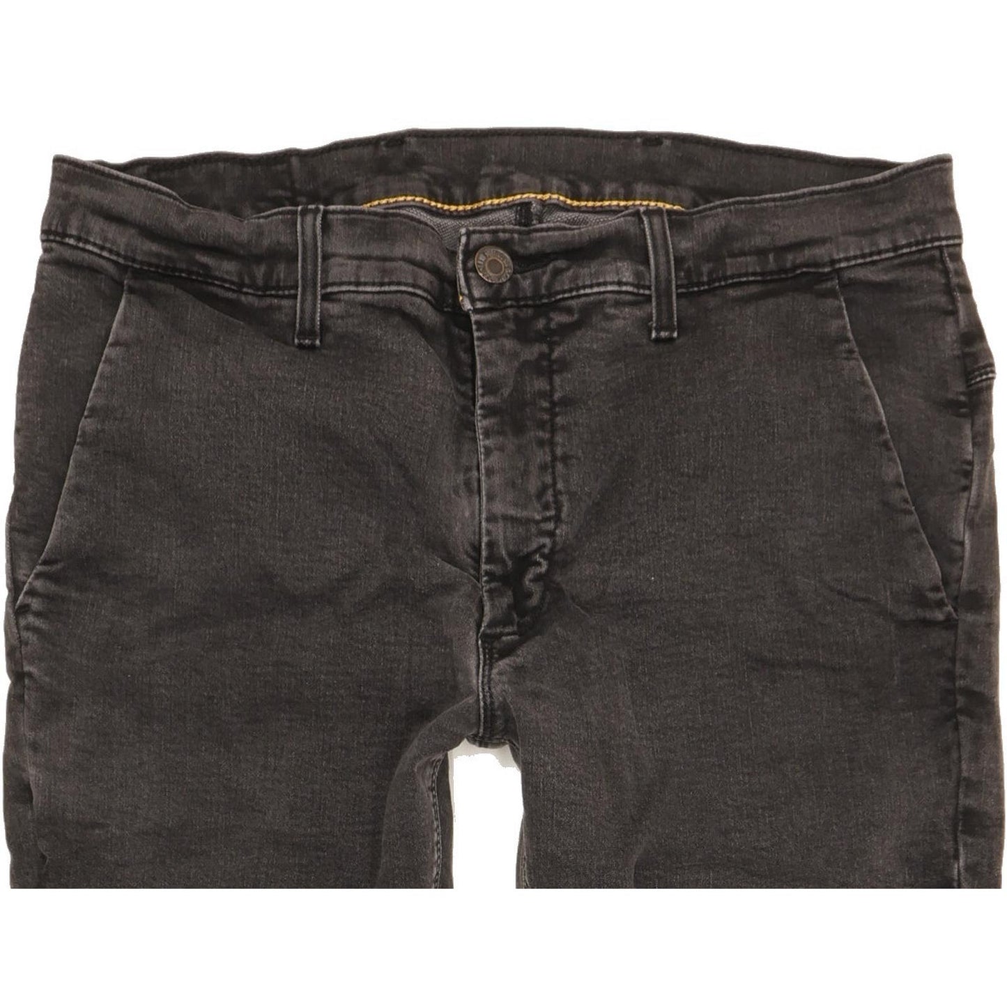 Levi's Men Black Skinny Slim Stretch Jeans W36 L28