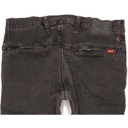 Levi's Men Black Skinny Slim Stretch Jeans W36 L28