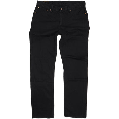Levi's 751 Men Black Straight Regular Jeans W38 L34