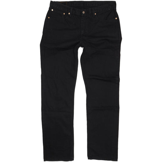 Levi's 751 Men Black Straight Regular Jeans W38 L34