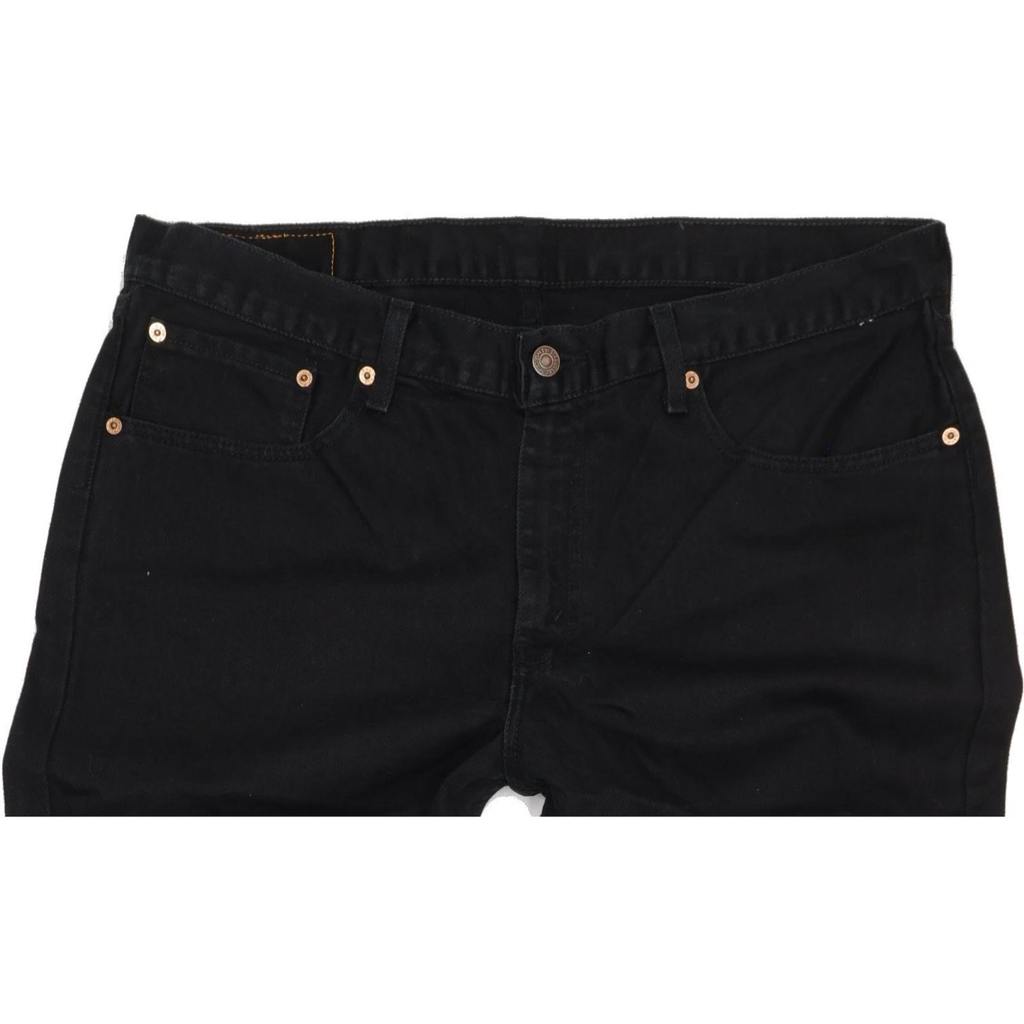 Levi's 751 Men Black Straight Regular Jeans W38 L34
