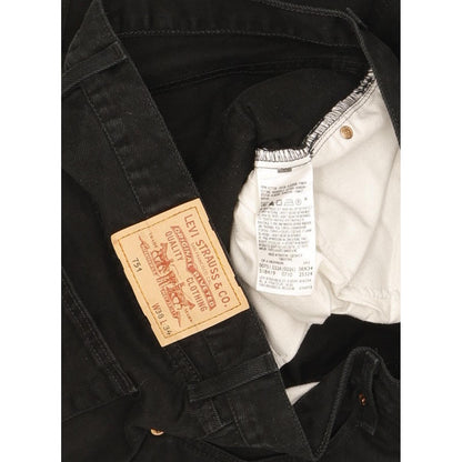 Levi's 751 Men Black Straight Regular Jeans W38 L34