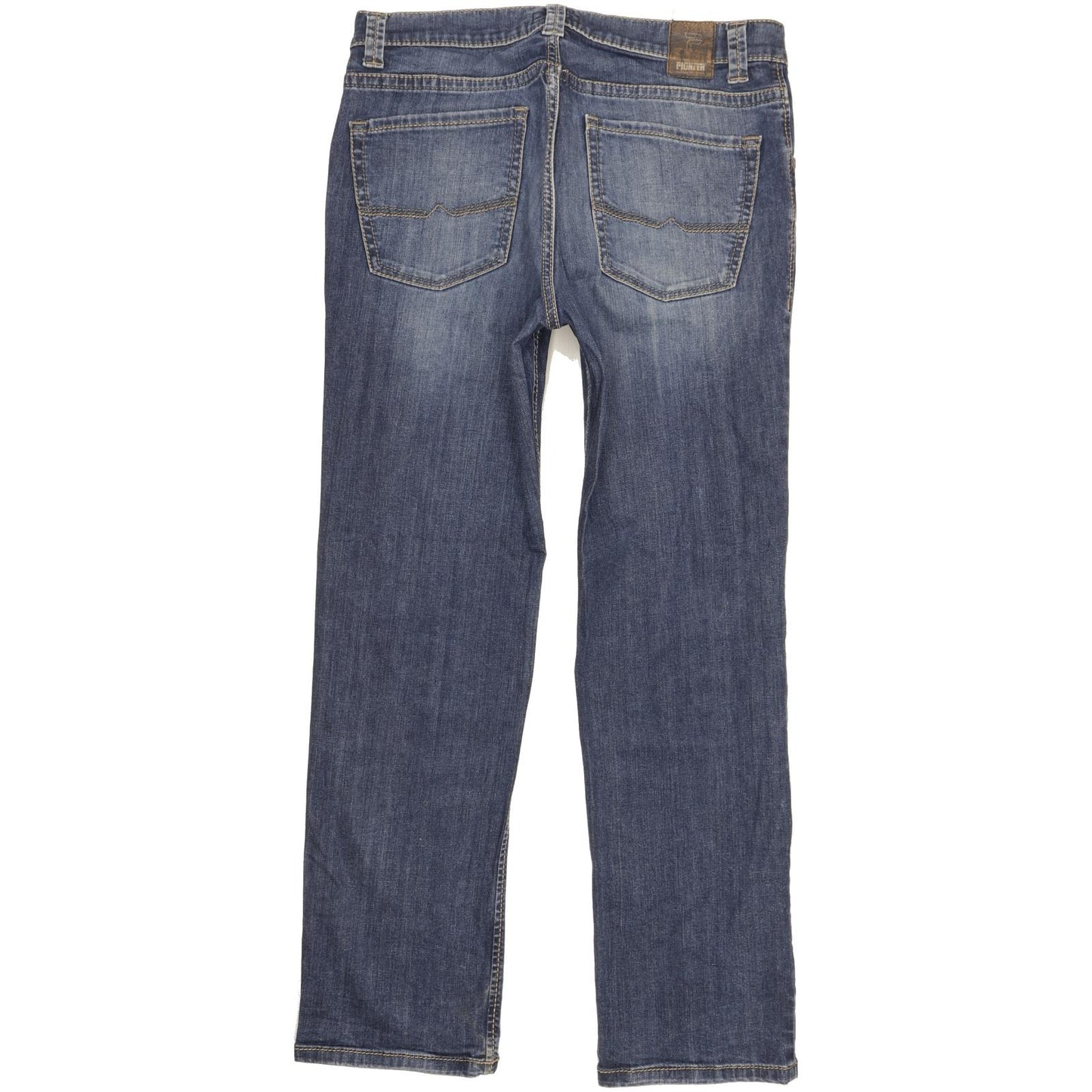 Pioneer Rando Men Blue Straight Regular Stretch Jeans W33 L29