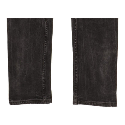 Lee Men Black Skinny Slim Stretch Jeans W34 L34