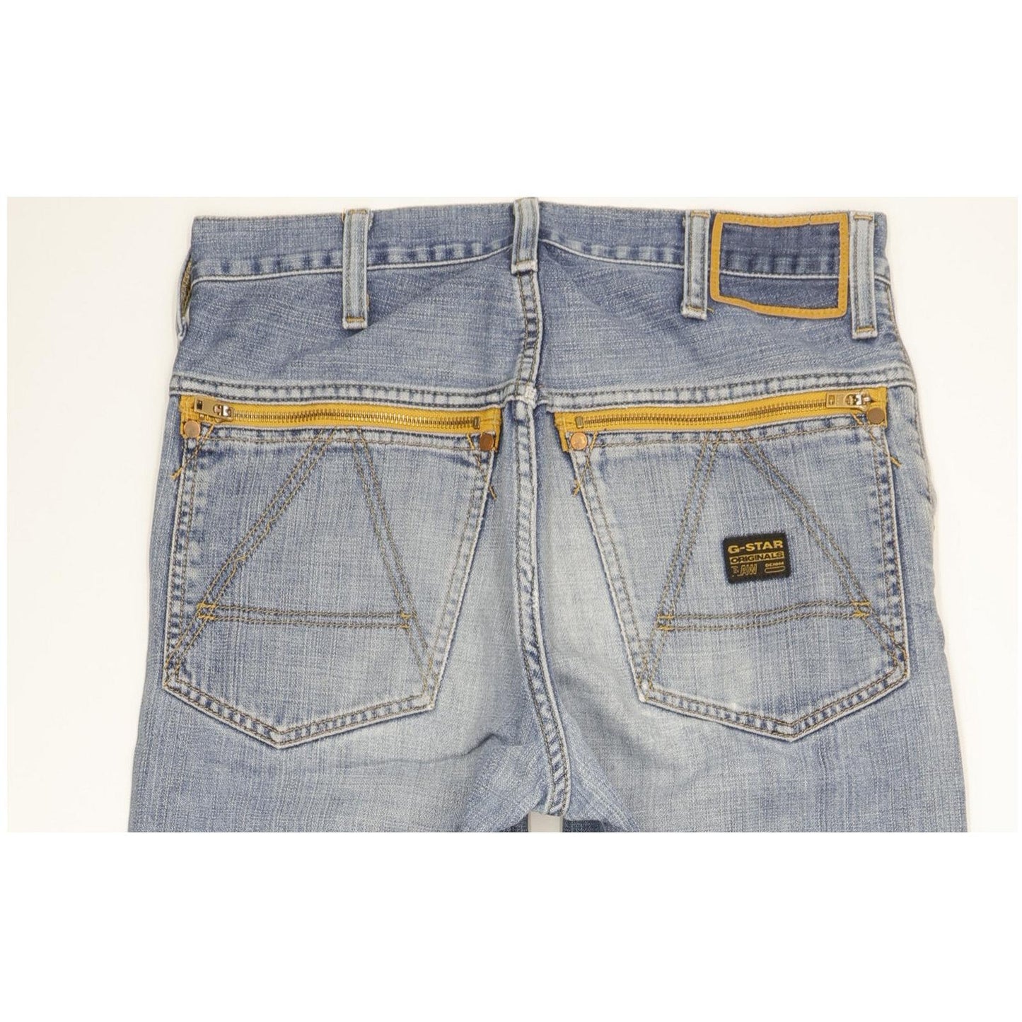 G-Star A-Bandtop Men Blue Straight Regular Jeans W29 L30