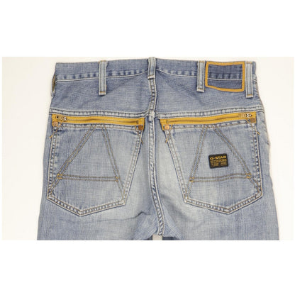 G-Star A-Bandtop Men Blue Straight Regular Jeans W29 L30