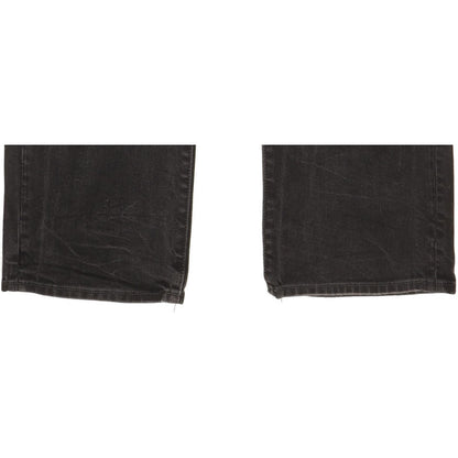 G-Star 3301 Men Black Straight Loose Stretch Jeans W33 L27