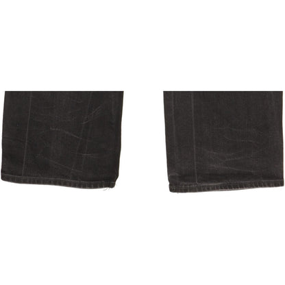 G-Star 3301 Men Black Straight Loose Stretch Jeans W33 L27