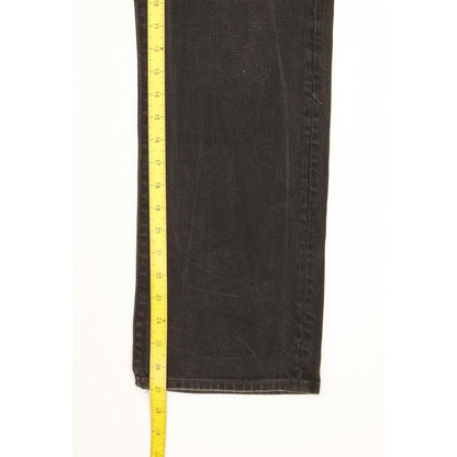 G-Star 3301 Men Black Straight Loose Stretch Jeans W33 L27