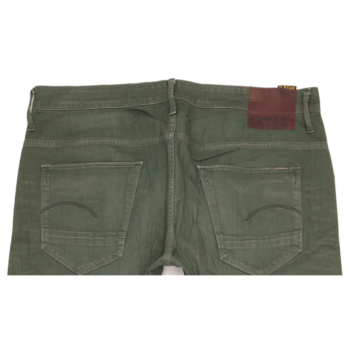G-Star Arc 3D Men Green Tapered Slim Stretch Jeans W40 L34