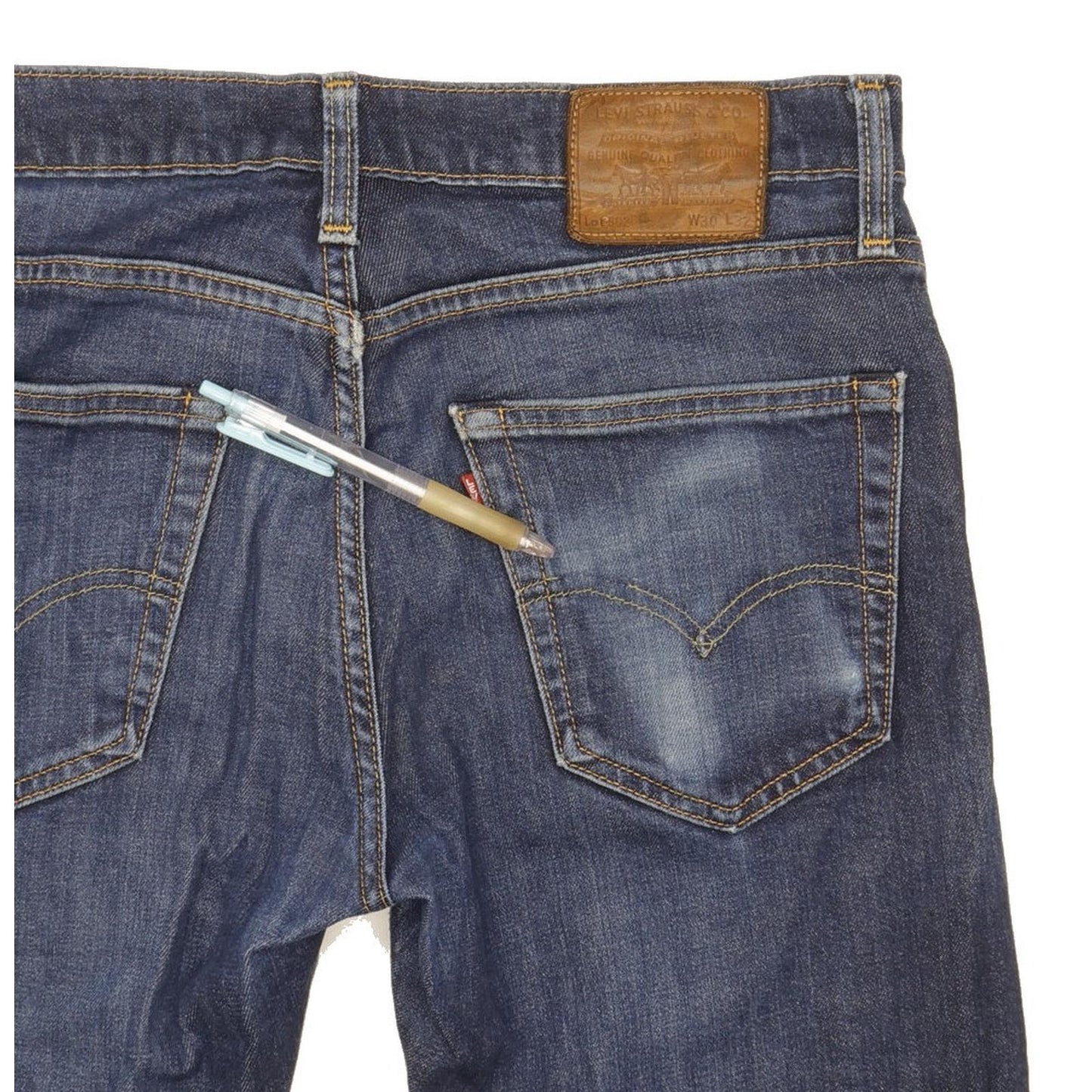Levi's 502 Men Blue Straight Regular Jeans W30 L30