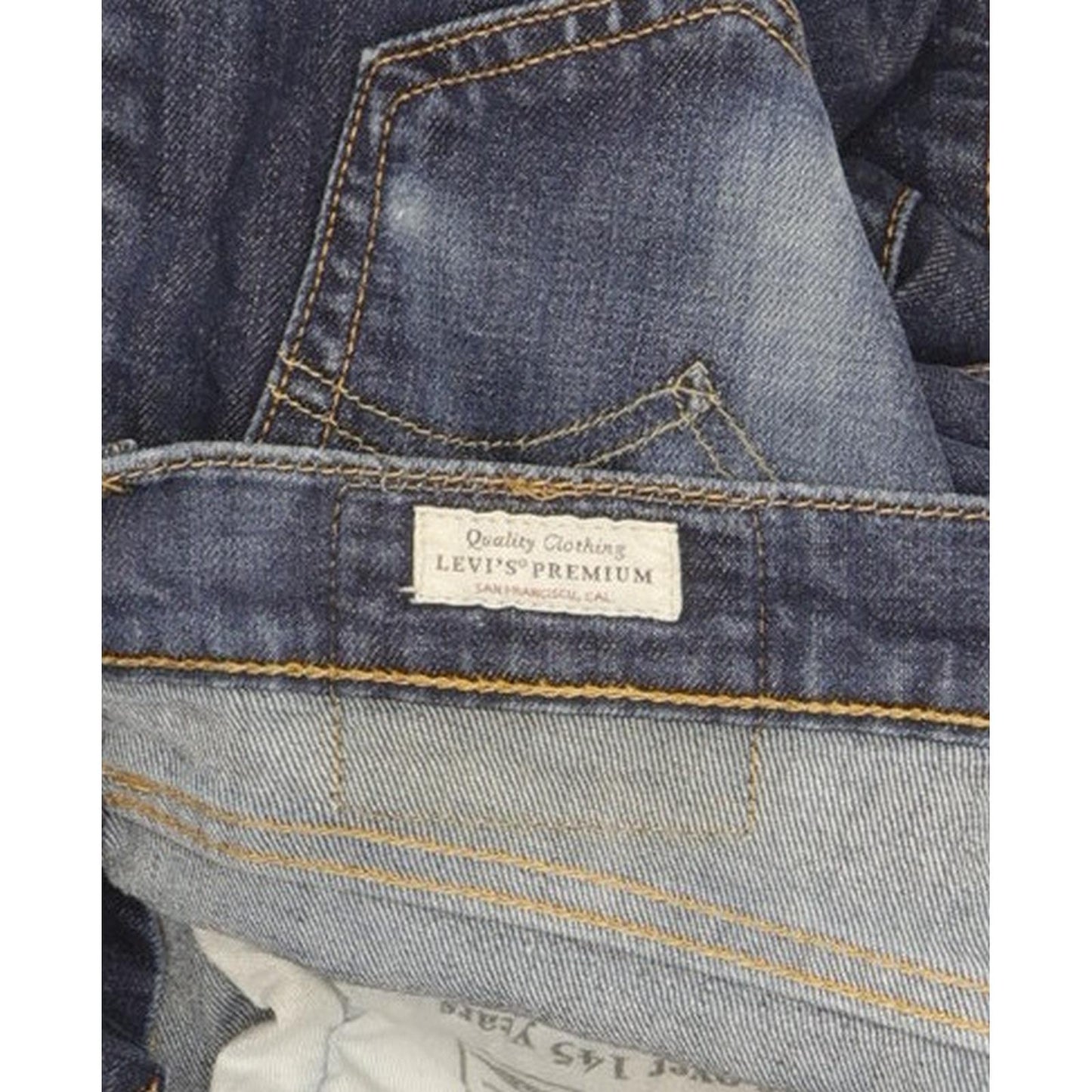 Levi's 502 Men Blue Straight Regular Jeans W30 L30