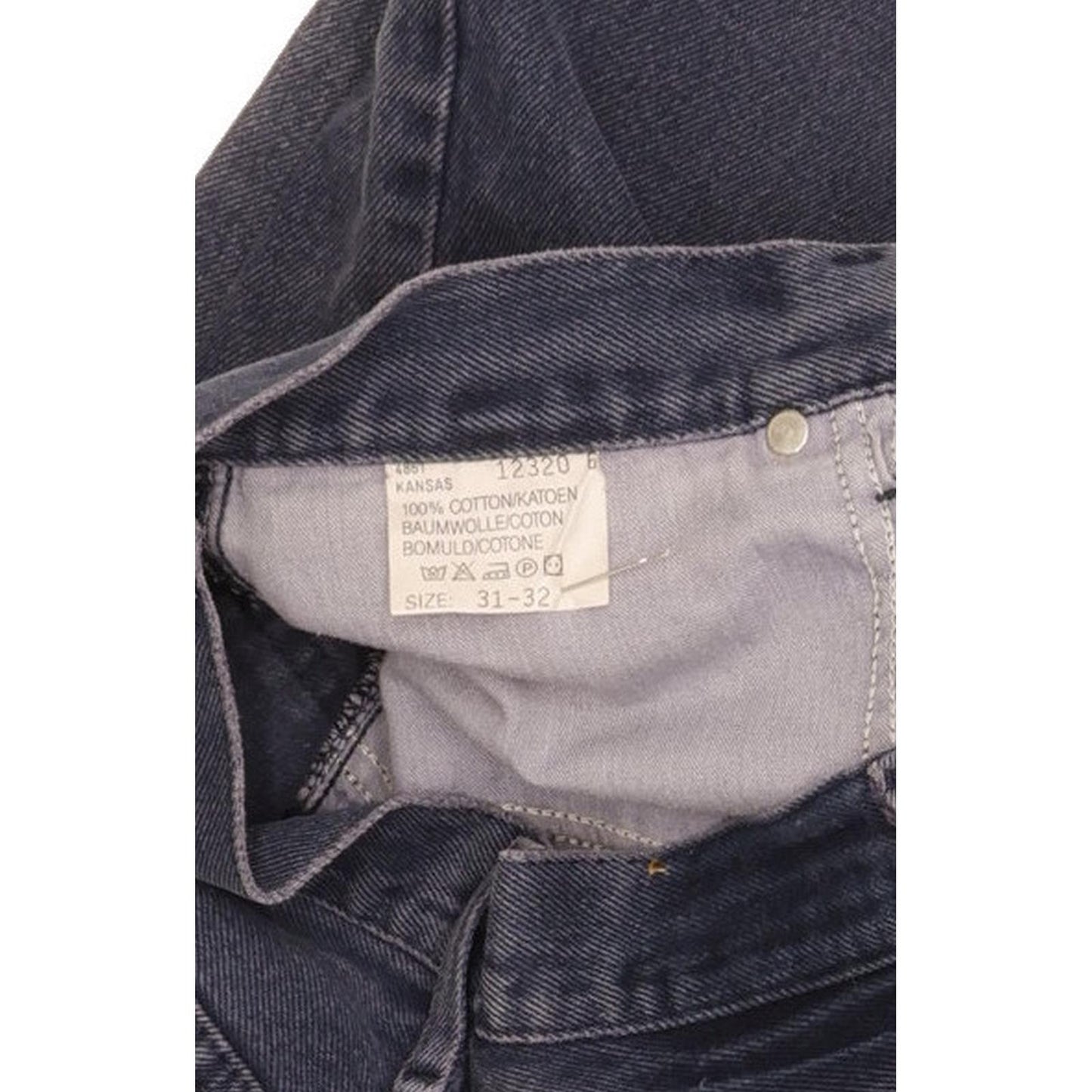 Lee Kansas Men Blue Straight Regular Jeans W31 L30