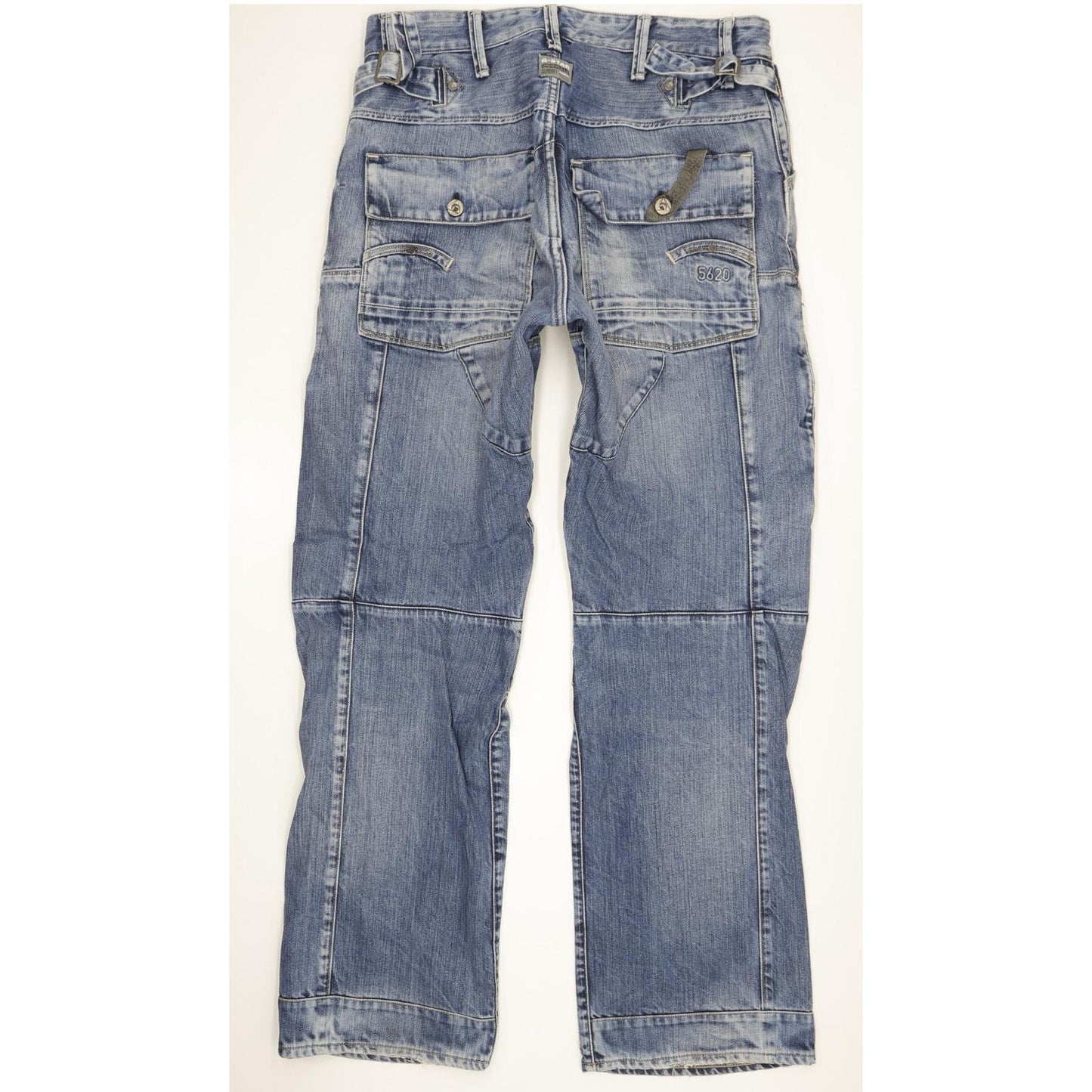 G-Star Trail Elwood Men Blue Straight Loose Jeans W32 L32