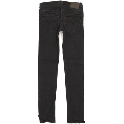 Levi's 510 Kids Black Skinny Slim Stretch Jeans W28 L30