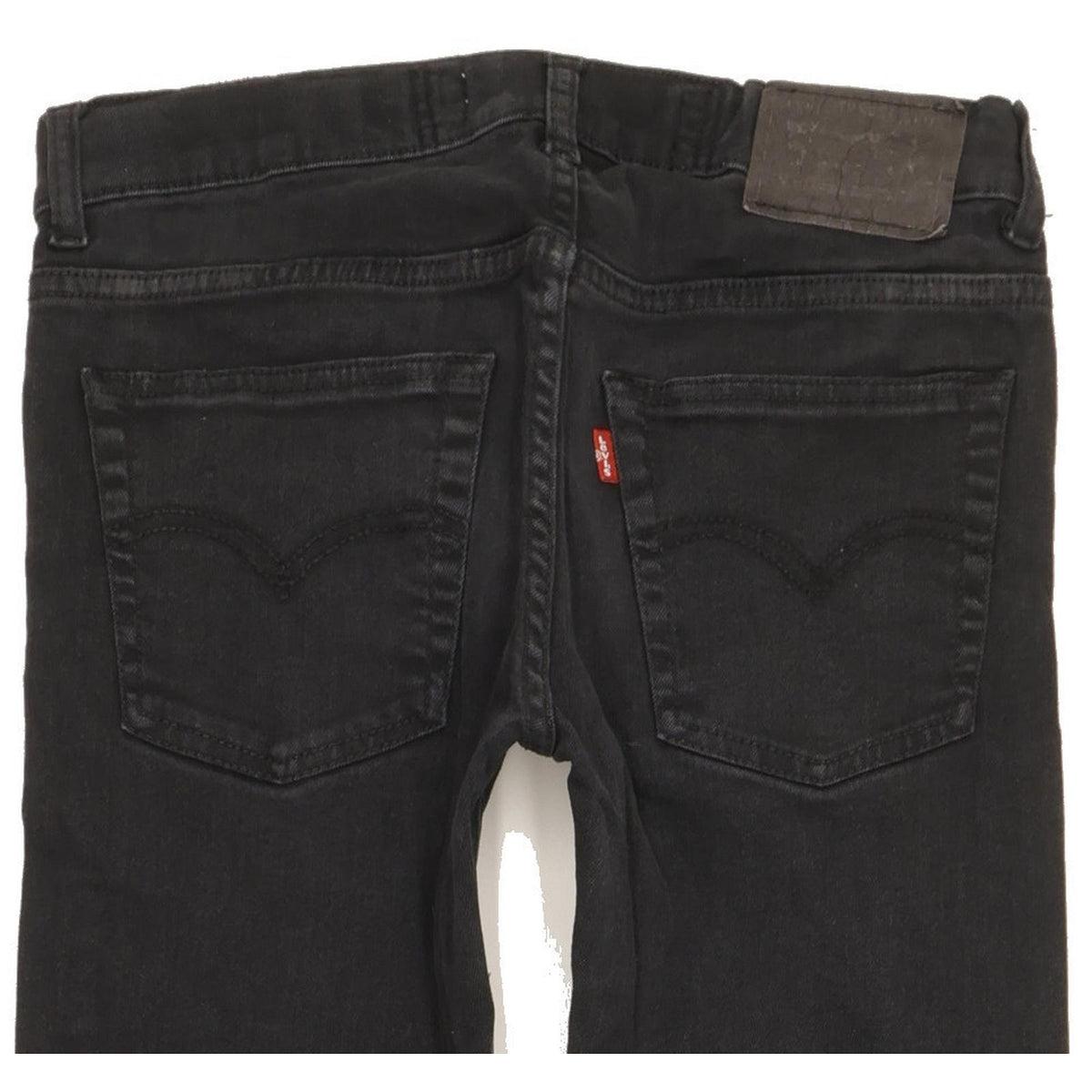 Levi's 510 Kids Black Skinny Slim Stretch Jeans W28 L30
