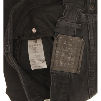 Levi's 510 Kids Black Skinny Slim Stretch Jeans W28 L30