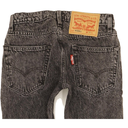 Levi's Hi-Ball Black Skinny Slim Stretch Jeans W26 L29