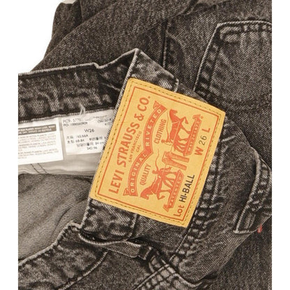 Levi's Hi-Ball Black Skinny Slim Stretch Jeans W26 L29