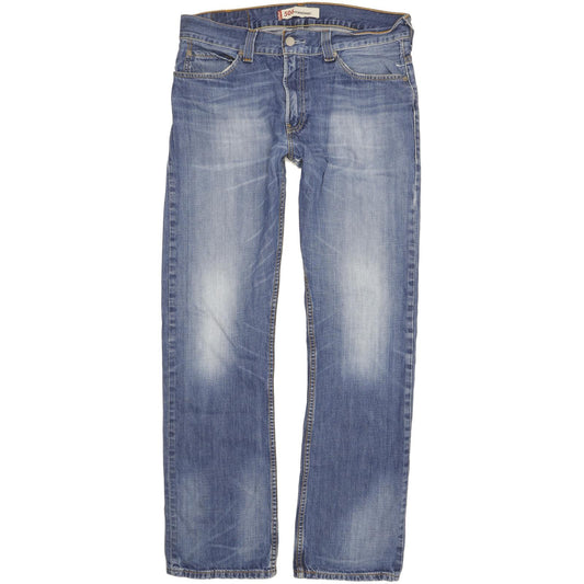 Levi's 506 Men Blue Straight Regular Jeans W34 L33