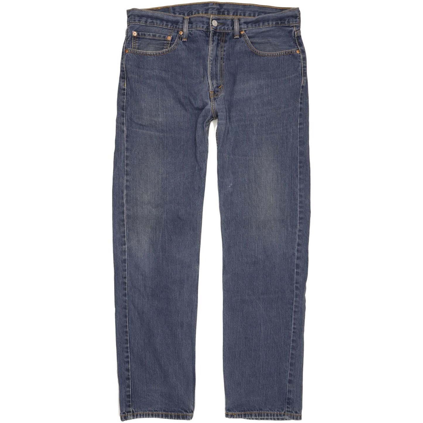 Levi's 505 Men Blue Straight Regular Jeans W36 L33