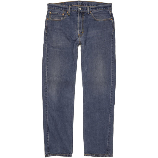 Levi's 505 Men Blue Straight Regular Jeans W36 L33