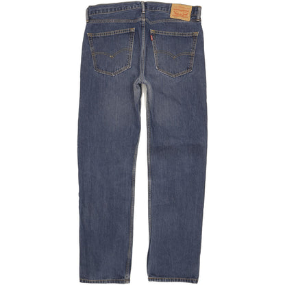 Levi's 505 Men Blue Straight Regular Jeans W36 L33