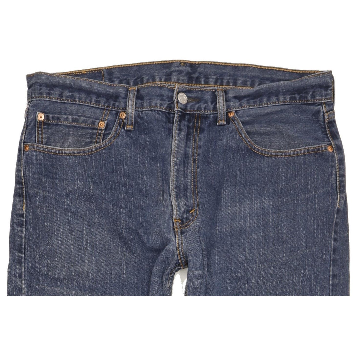 Levi's 505 Men Blue Straight Regular Jeans W36 L33
