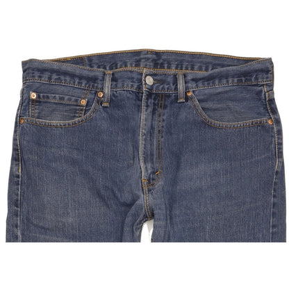 Levi's 505 Men Blue Straight Regular Jeans W36 L33