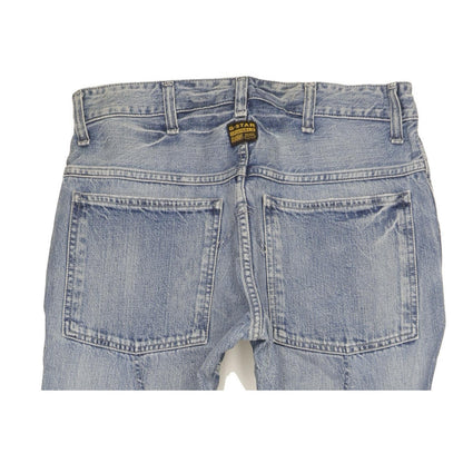 G-Star Elwood Men Blue Straight Loose Jeans W31 L32