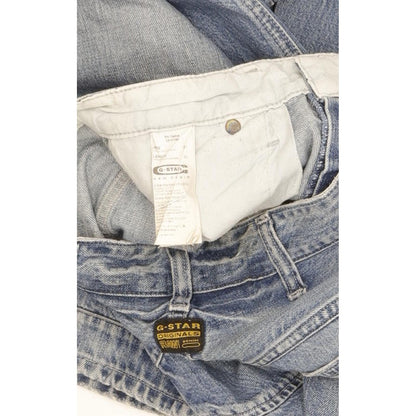 G-Star Elwood Men Blue Straight Loose Jeans W31 L32