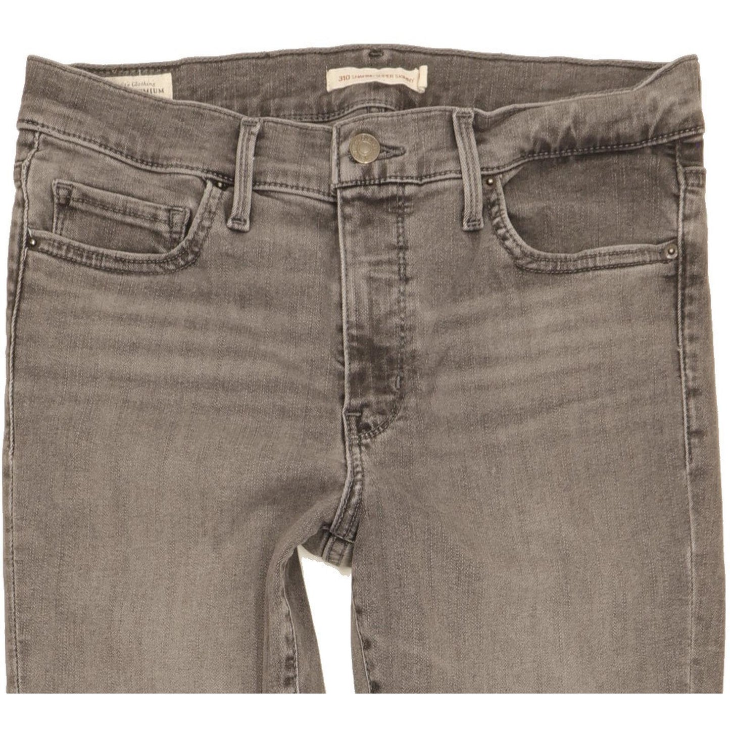 Levi's 310 Shaping Women Grey Skinny Slim Stretch Jeans W30 L31