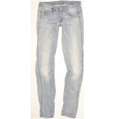 G-Star Arc 3D Women Blue Skinny Slim Stretch Jeans W29 L34