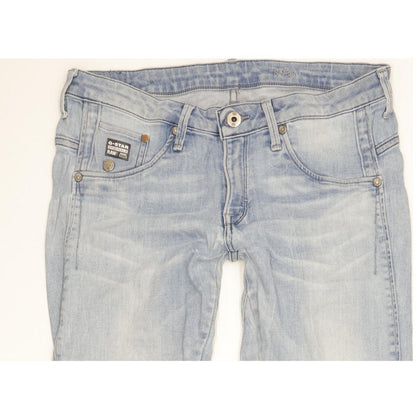 G-Star Arc 3D Women Blue Skinny Slim Stretch Jeans W29 L34