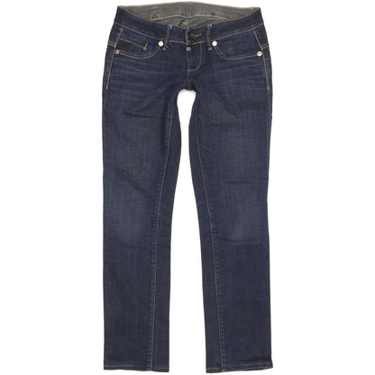 G-Star Midge Women Blue Straight Slim Stretch Jeans W27 L30