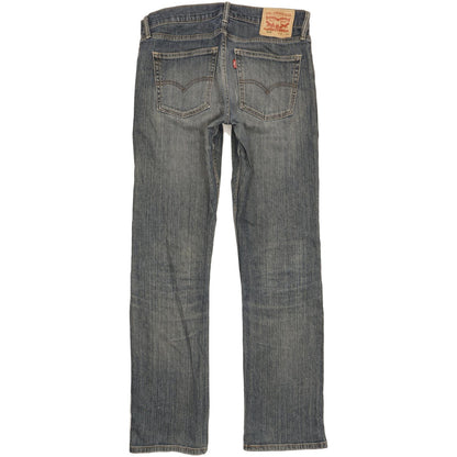 Levi's 514 Men Blue Straight Slim Stretch Jeans W32 L34