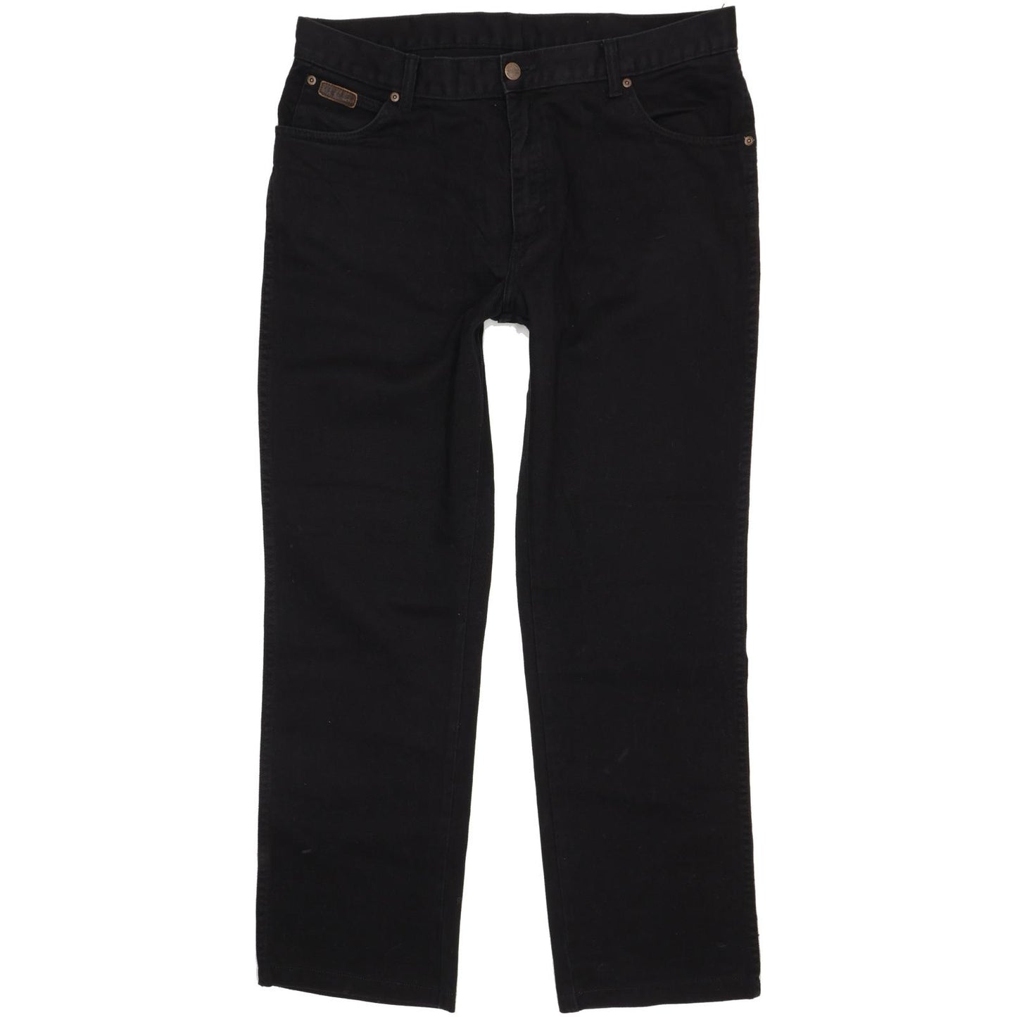Wrangler Texas Men Black Straight Regular Jeans W38 L31