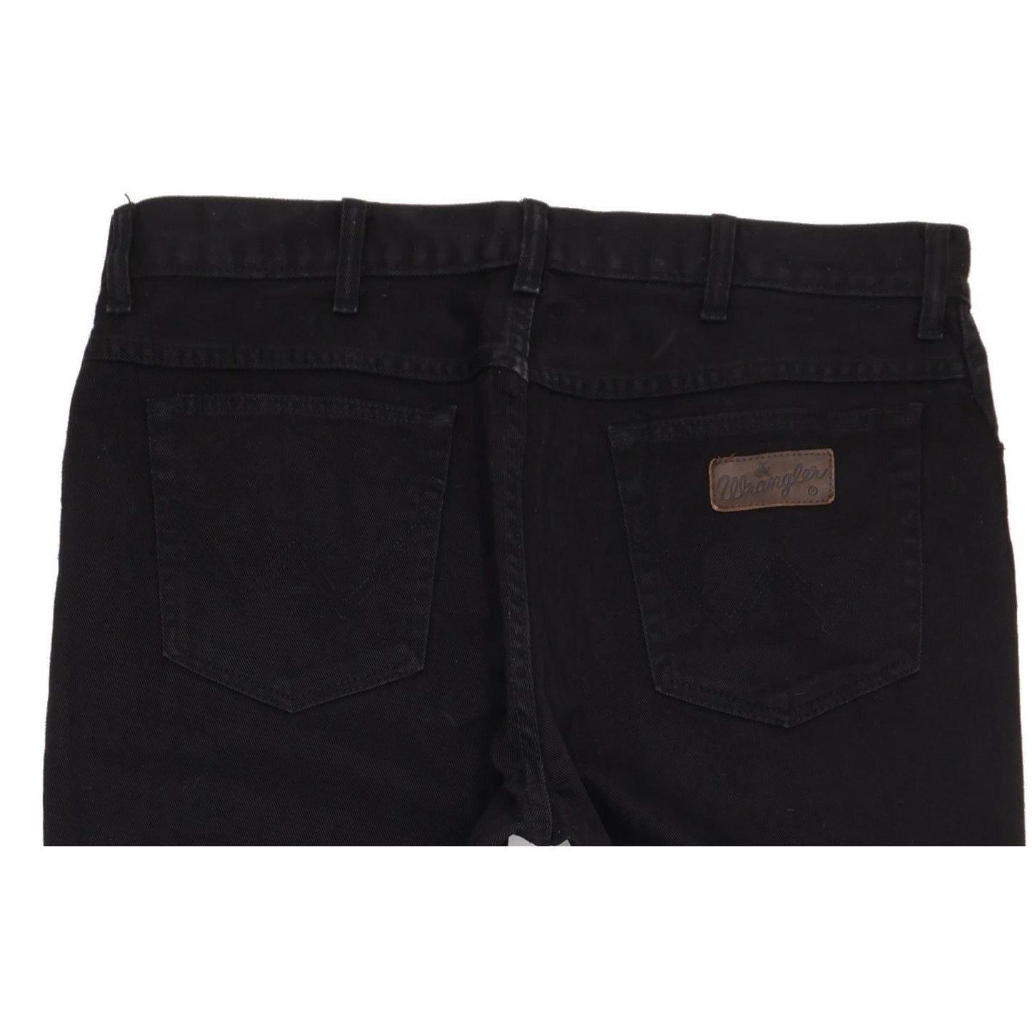 Wrangler Texas Men Black Straight Regular Jeans W38 L31