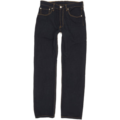 Levi's 501 Men Navy Straight Regular Trousers W32 L31