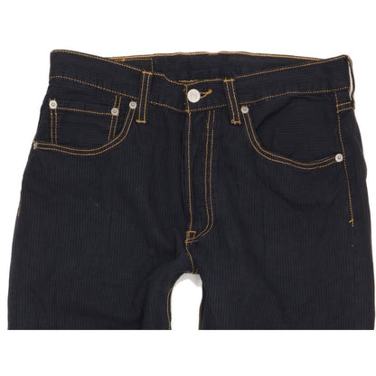 Levi's 501 Men Navy Straight Regular Trousers W32 L31