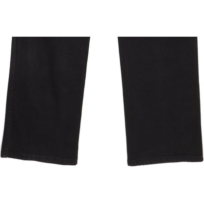 Wrangler Texas Men Black Straight Regular Stretch Jeans W33 L34