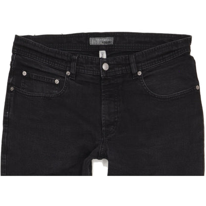 Pioneer Rando Men Black Straight Regular Stretch Jeans W35 L33