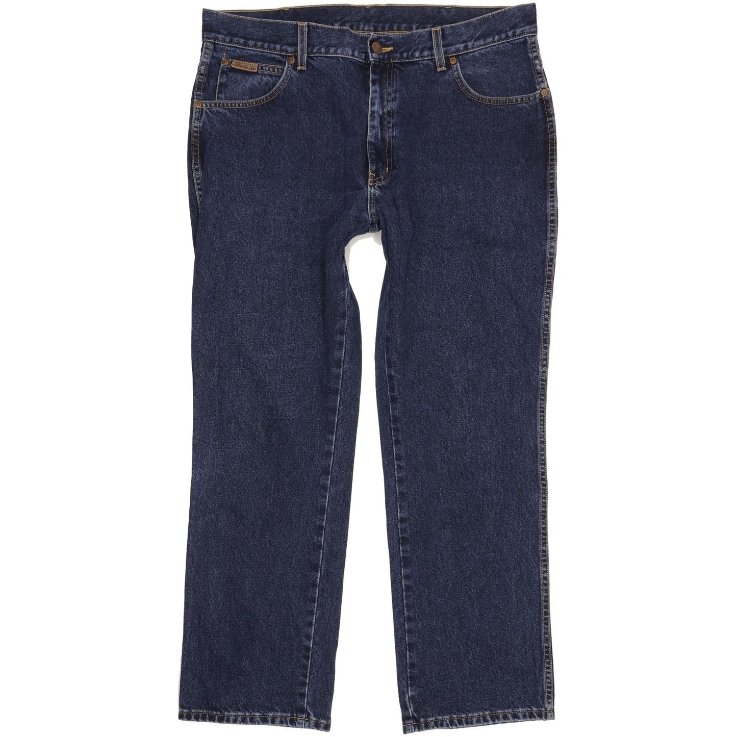 Wrangler Texas Men Blue Straight Regular Jeans W38 L30