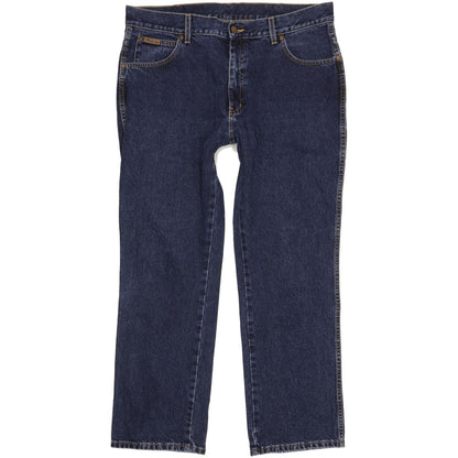 Wrangler Texas Men Blue Straight Regular Jeans W38 L30