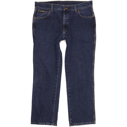 Wrangler Texas Men Blue Straight Regular Jeans W38 L30