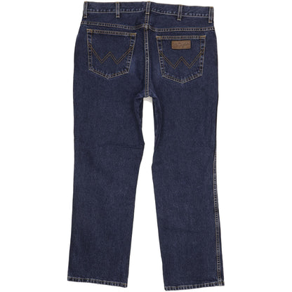 Wrangler Texas Men Blue Straight Regular Jeans W38 L30