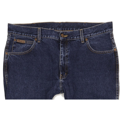 Wrangler Texas Men Blue Straight Regular Jeans W38 L30