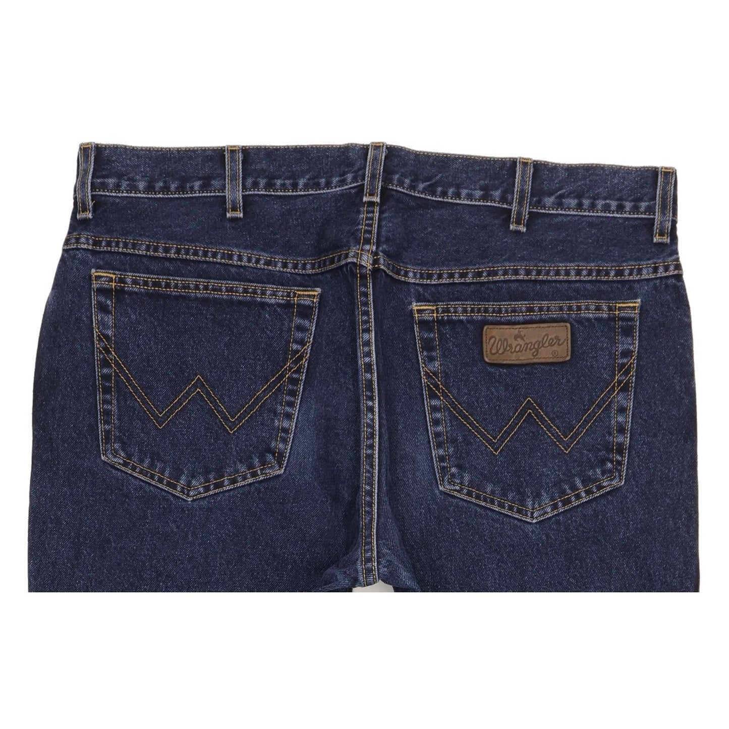 Wrangler Texas Men Blue Straight Regular Jeans W38 L30